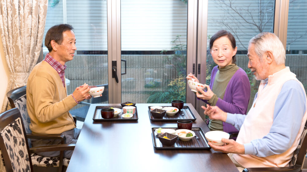 管理栄養士によるバランスの取れた食事