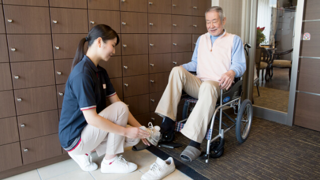 個人にあわせたケアプラン作り ケアの実施