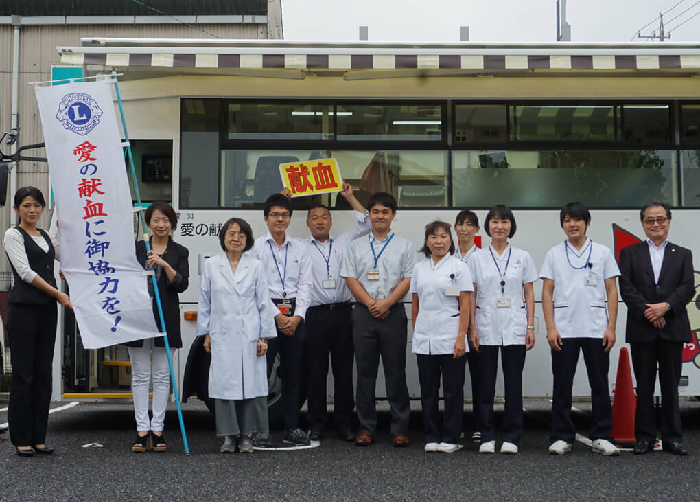 2018年の献血写真