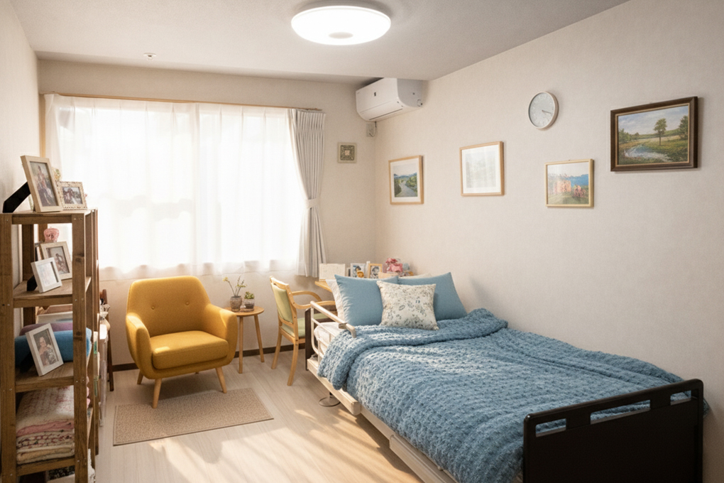 名古屋市の老人ホーム はるたの憩 居室