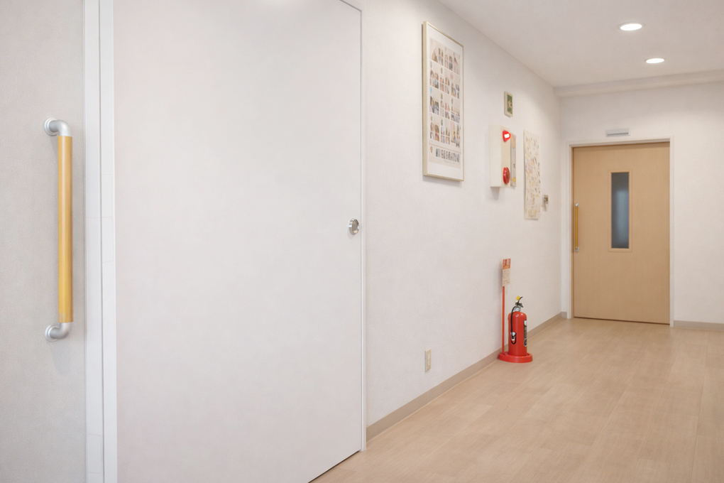 名古屋市の老人ホーム はるたの憩 廊下