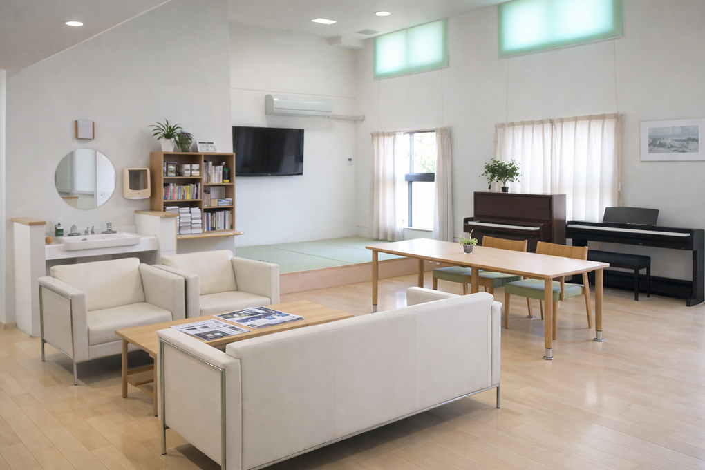 岐阜県の老人ホーム「ほんじょうの憩」フロア