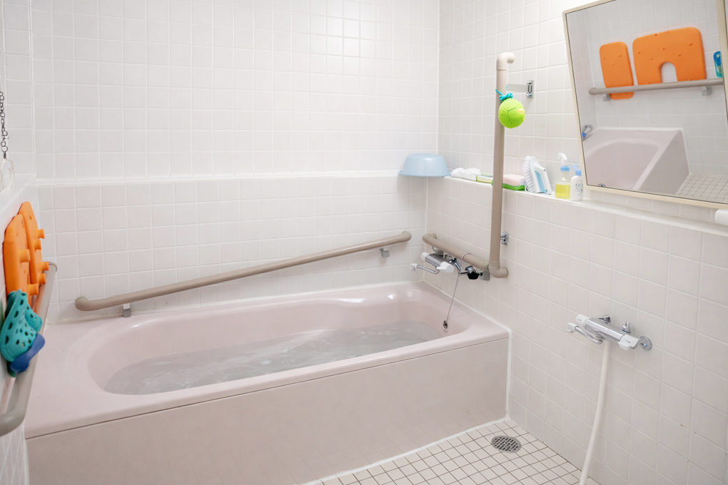 名古屋市の老人ホーム めいほくの憩 浴室