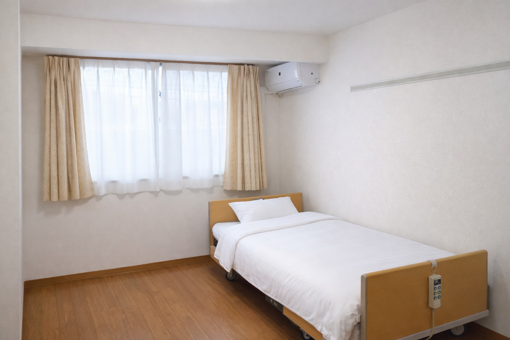 名古屋市の老人ホーム ハイリタイヤー名城 居室