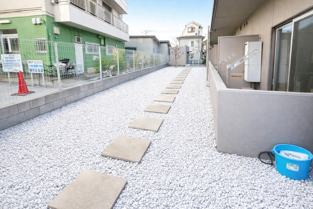 東京都の老人ホーム みなみはなはたの憩 庭