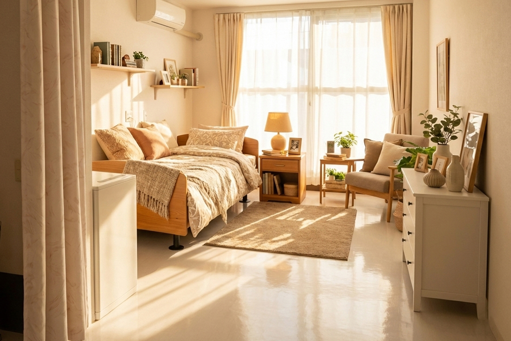 名古屋市の老人ホーム もりやまの憩 居室