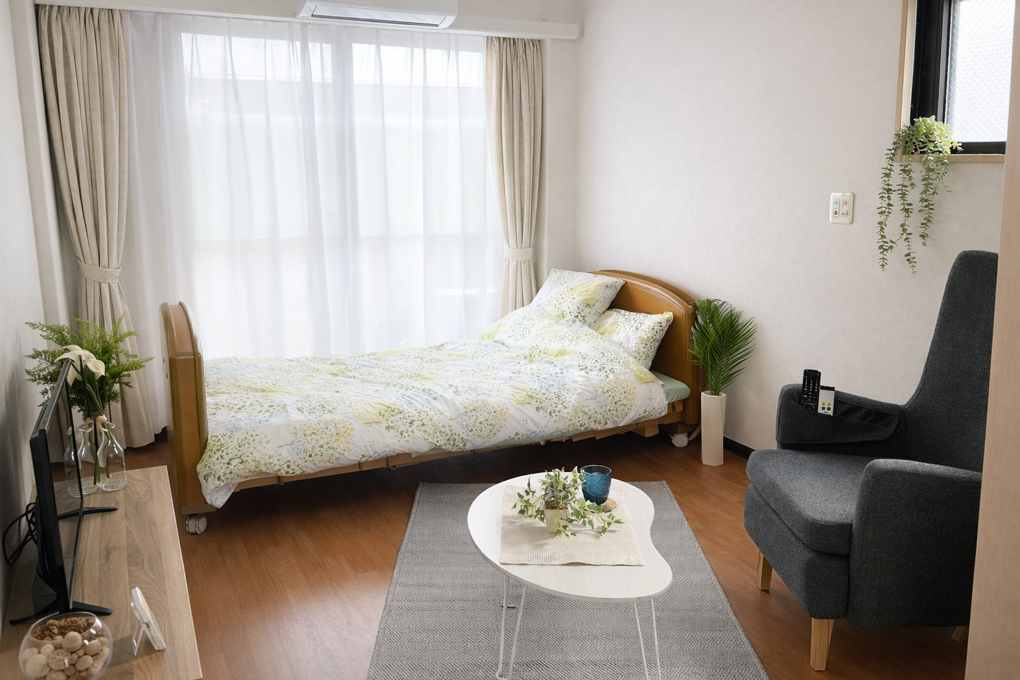 名古屋市の老人ホーム ハイリタイヤー21南山 居室