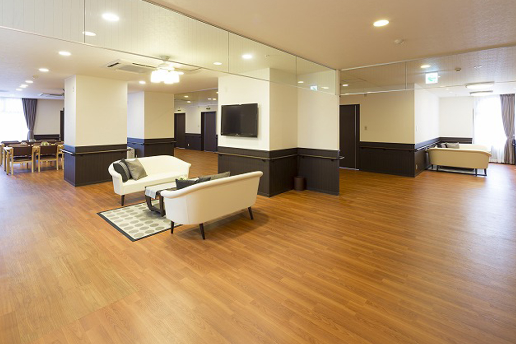 名古屋市の老人ホーム さこまえの憩 共有スペース