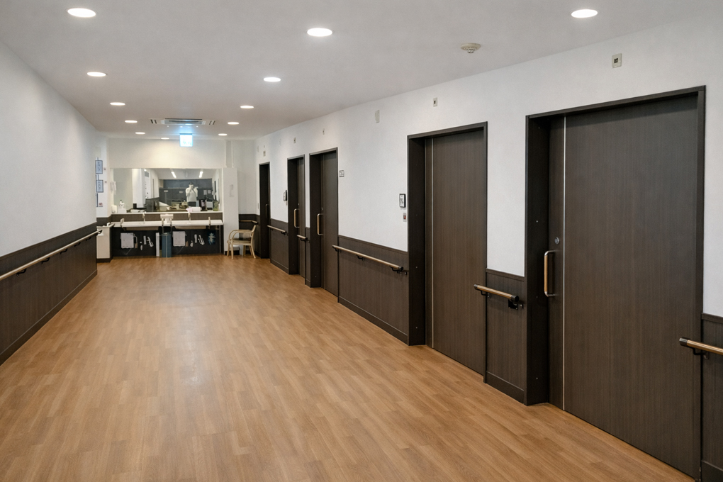 名古屋市の老人ホーム さこまえの憩 廊下