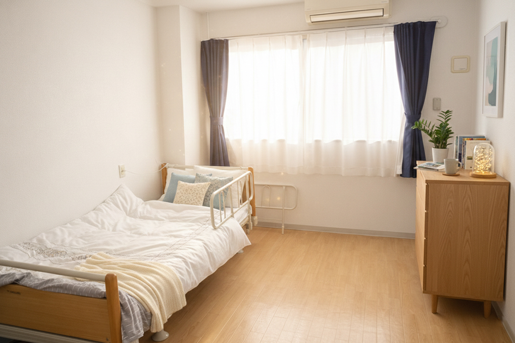 名古屋市の老人ホーム たかばりの憩 居室