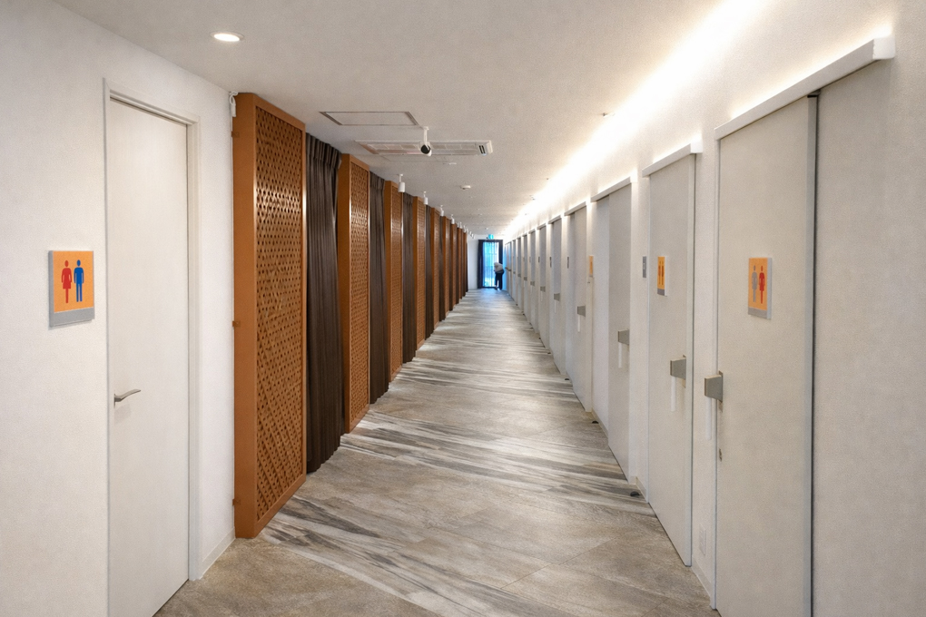 名古屋市の老人ホーム やだの憩 廊下